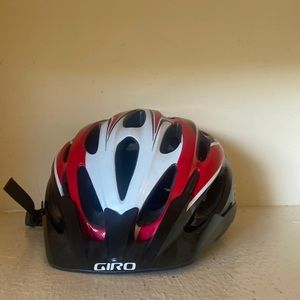 Giro helmet (red and white)